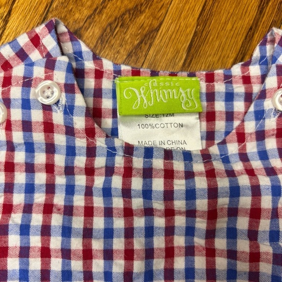 Like-New Classic Whimsy Baby Patriotic Bubble, Size: 12 months - Picture 4 of 5